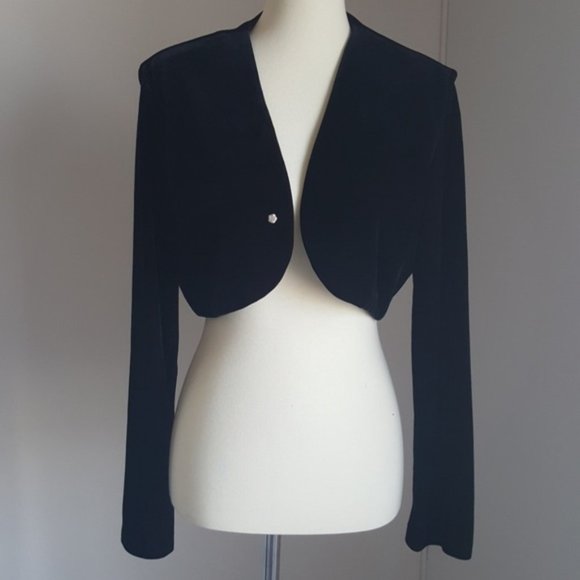 Kiki Other - Vintage Black Coverup/Shrug/Bolero
